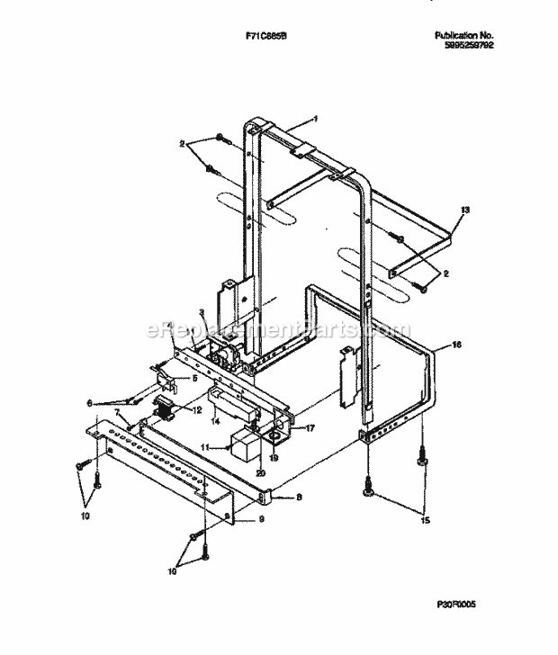 Frigidaire F71C885BS0 24