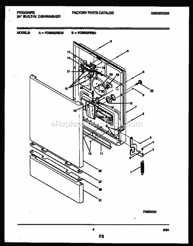 Frigidaire FDB632RBD0 24