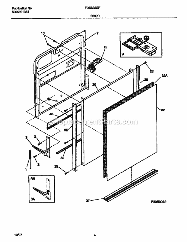 Frigidaire FDB636GFR4 Frigidaire 24