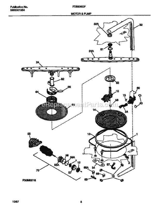 Frigidaire FDB636GFR4 Frigidaire 24