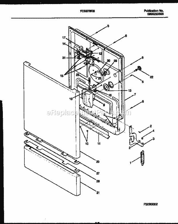 Frigidaire FDB878RBB0 24