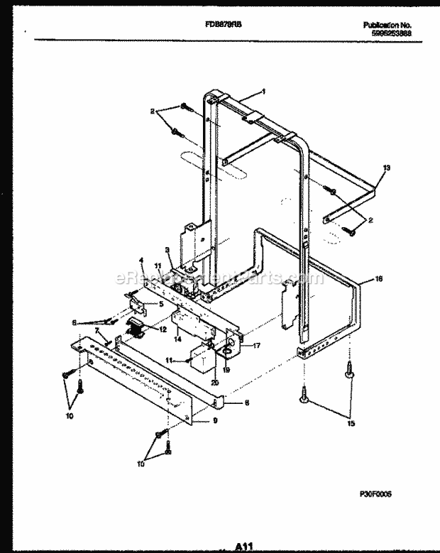 Frigidaire FDB878RBB0 24