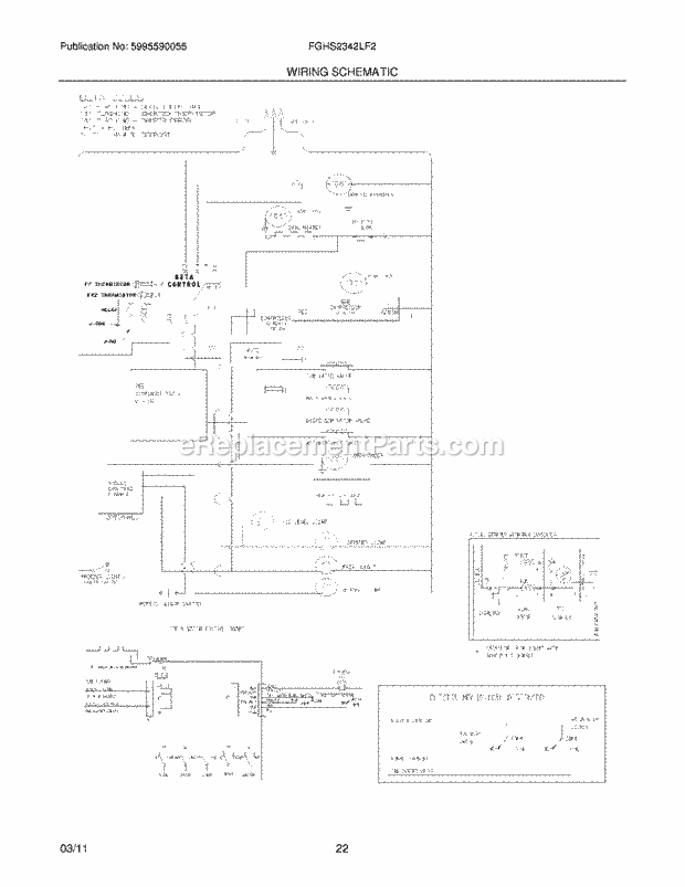 Frigidaire FGHS2342LF2 Refrigerator Page L Diagram