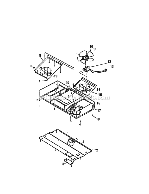 Frigidaire GC932EXD4 Wwh(V5) / Gas Range Ven Hood, Hv35fk & Hd35fk Diagram