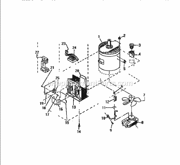 Frigidaire GC932EXV0 Wwh(V16) / Gas Range Power Control Diagram