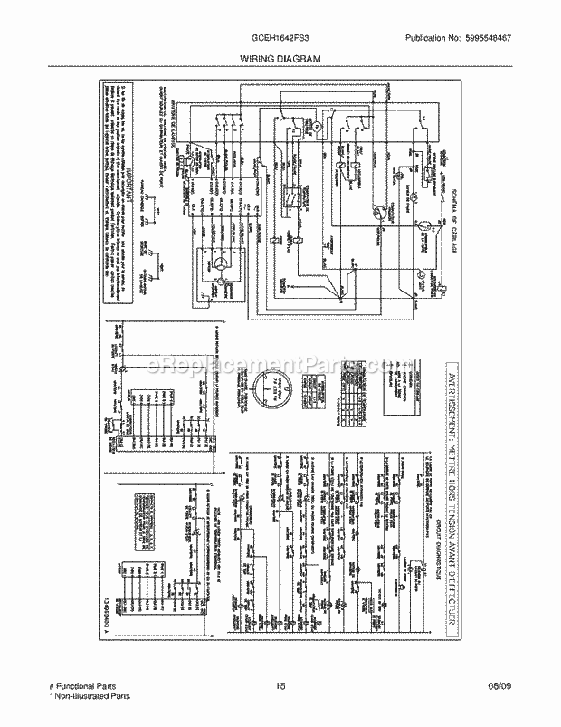 Frigidaire GCEH1642FS3 Laundry Center Page G Diagram