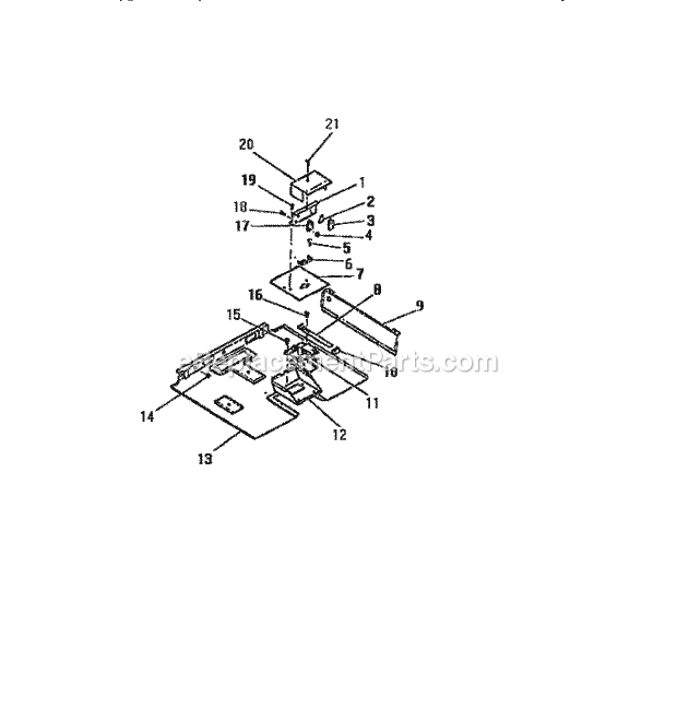 Frigidaire GCG38BCL0 Freestanding, Gas Free Standing Gas Range Door Latch Mechanism Diagram