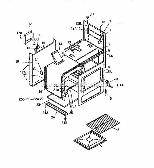 Frigidaire GF501HXD0 Wwh(V1) / 21 