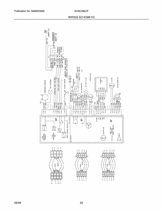 Frigidaire GHSC39EJPB3 Refrigerator Page L Diagram