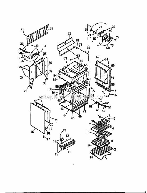 Frigidaire KF560GDD0 Wwh(V1) / 30 