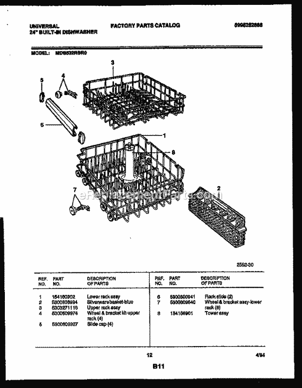 Frigidaire MDB532RB0 Frg(V1) / 24 