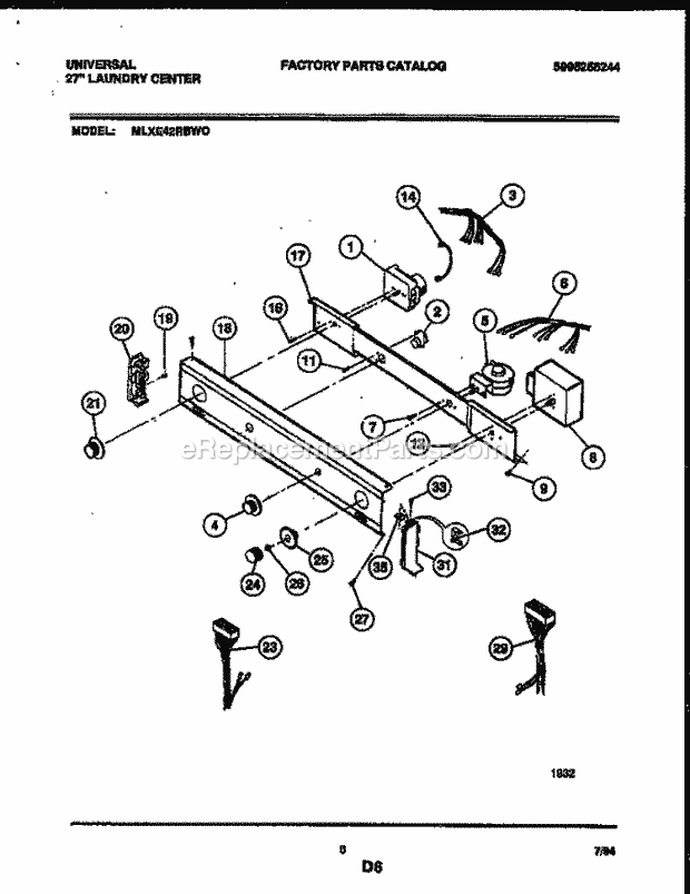 Frigidaire MLXE42RBD0 Frg(V2) / 27 