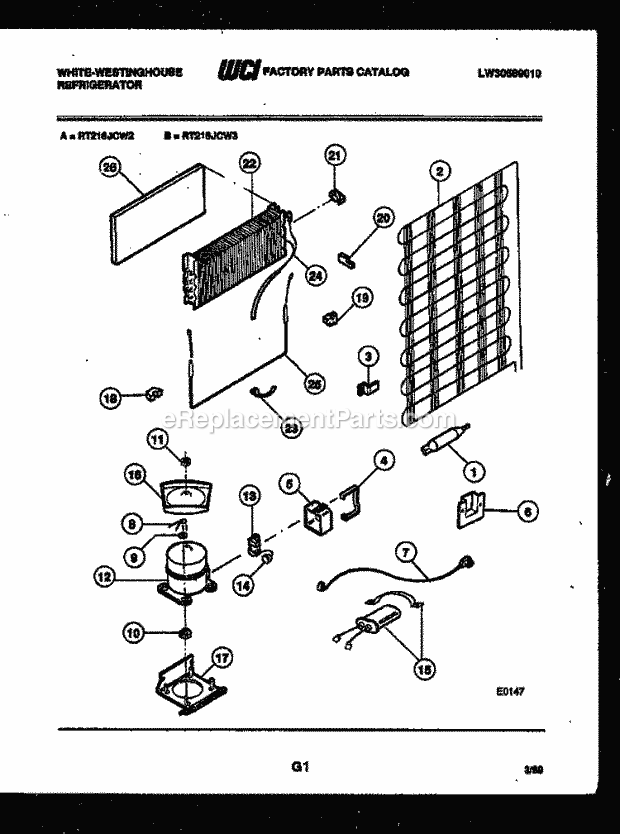 Frigidaire PGF716HXD2 Wwh(V6) / Gas Range Body Parts Diagram