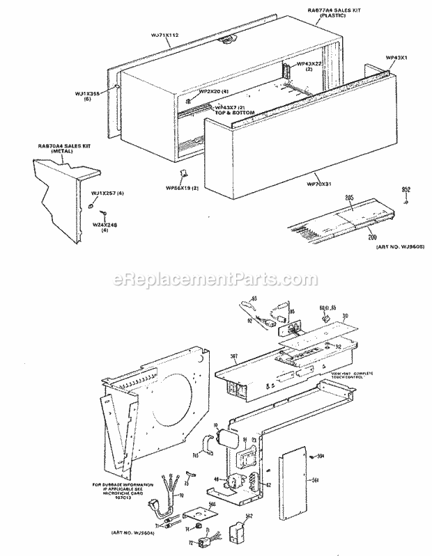 GE A2B393DGALR1 Zoneline Page B Diagram