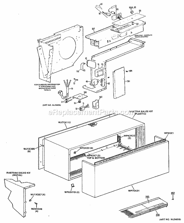 GE A2B399DAALR1 Zoneline Page B Diagram