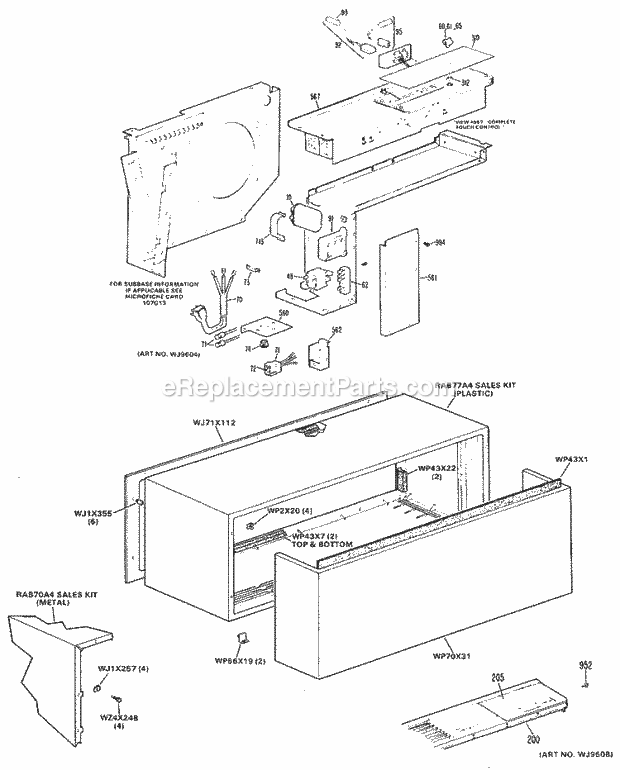 GE A2B593ESASQ1 Zoneline Page B Diagram