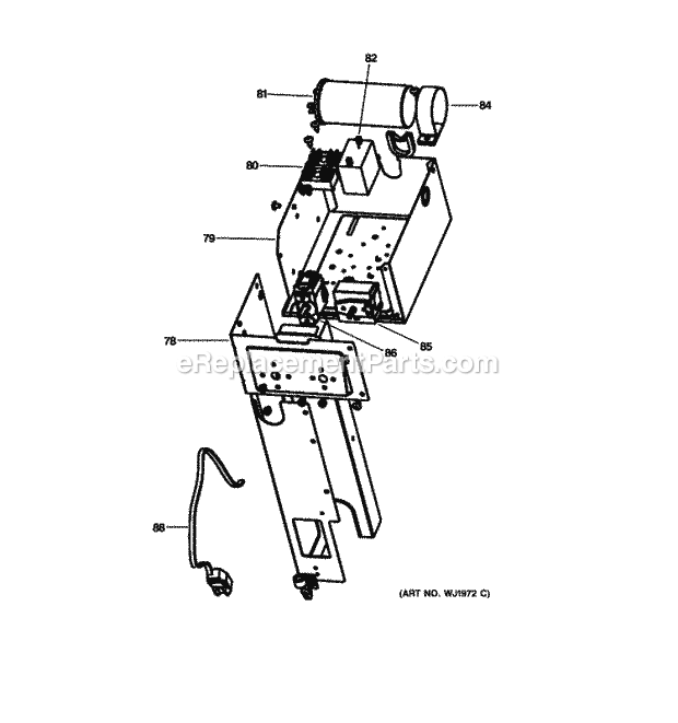 GE AEE24DNL1 Control Parts Diagram