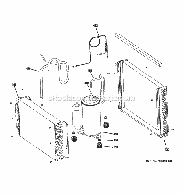 GE AEL12APL1 Unit Parts Diagram