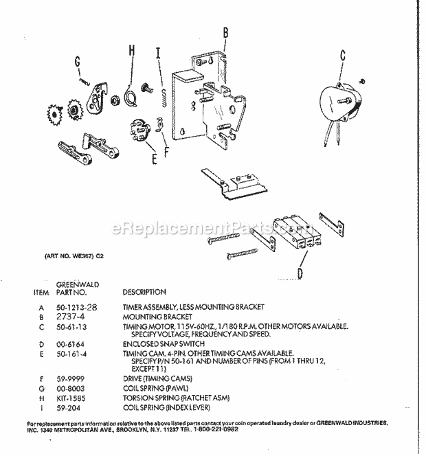 GE DCD330EY0WC Electric Dryer Page E Diagram