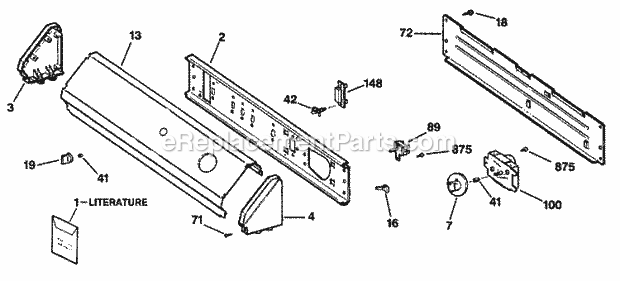 GE DDE7100SBLWW Electric Dryer Page D Diagram