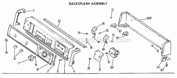 GE DDG7580GDL Gas Dryer Page B Diagram