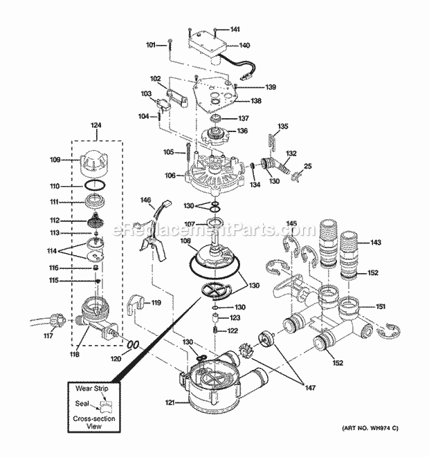 GE GXSH40V00 Pump Diagram