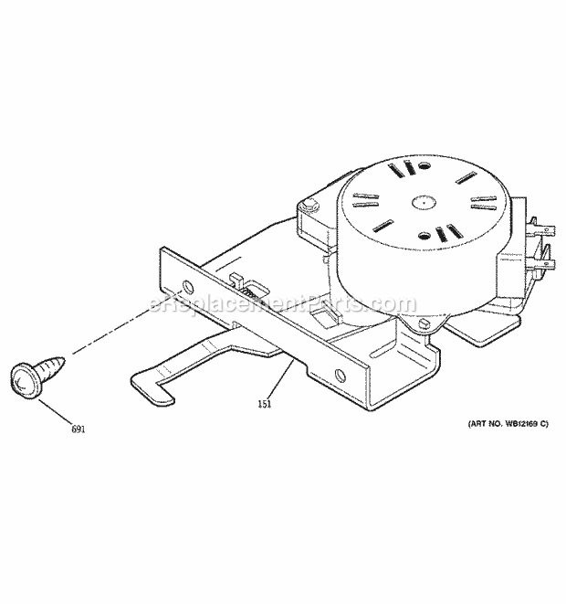 GE JK955CF1CC Electric Range Door Lock Diagram