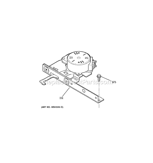 GE JS998SK2SS Electric Range Door Lock Diagram