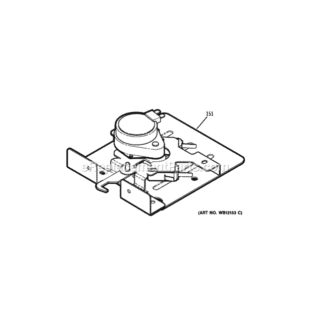 GE PB920SP4SS Door Lock Diagram