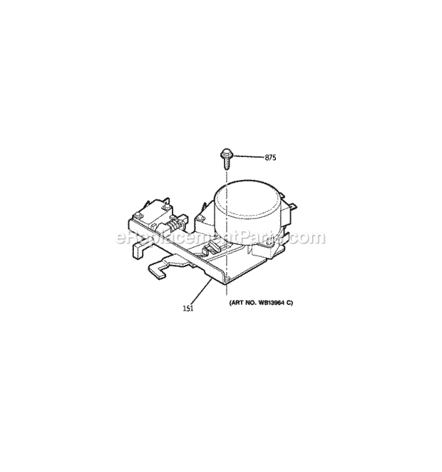 GE PT956SM2SS Door Lock Diagram