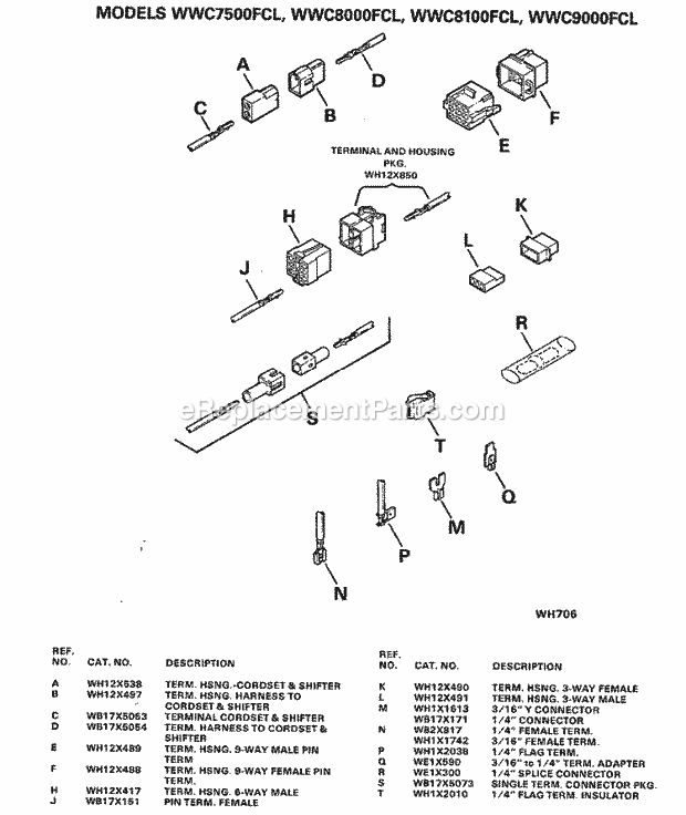 GE WWC7500FCL Washer Page G Diagram