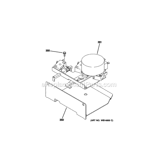 GE ZDP304NP2SS Door Lock Diagram