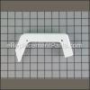 GE End Cap Rt (white) part number: WB07K10005