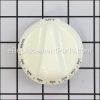 GE Knob Thermostat (bisque) part number: WB03K10126