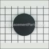 Cap-burner Large (black) - WB29K10006:GE