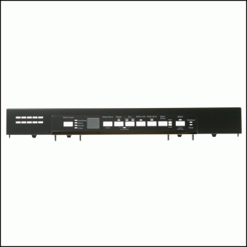 Black Slate Control Panel - WD34X25249:GE