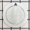 GE Dryer Timer Knob White part number: WE1M654