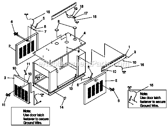 Generac 0042840 (3197454)(2014) 15kw,1p,1.5,lpv,home -11-24 Generator - Liquid Cooled Ev Enclosure 1.5 Diagram