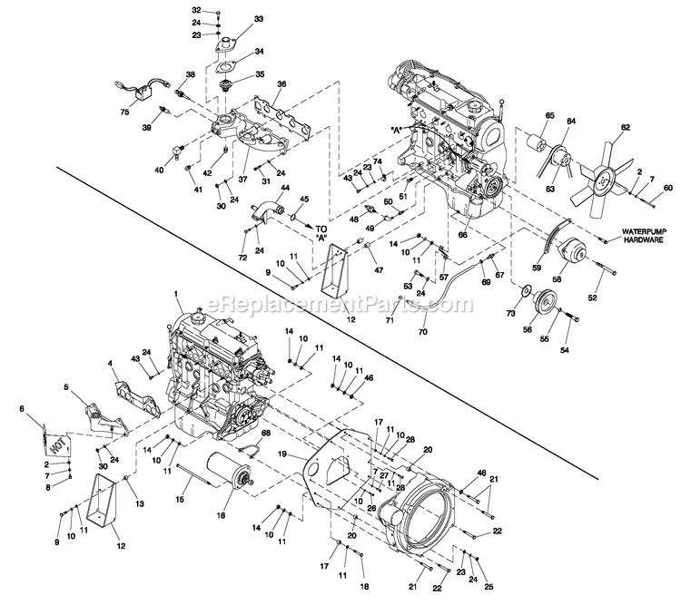 Generac 0047231 (3814806 - 3990150)(2004) Ul Grdn 20kw Ng/Lpv W/100a Ts -09-23 Generator - Liquid Cooled Control Panel Diagram