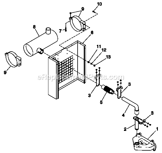 Generac 0047231 (3990443 - 4035150)(2004) Ul Grdn 20kw Ng/Lpv W/100a Ts -12-07 Generator - Liquid Cooled Ev Muffler 1.5l 10kw-25kw Diagram