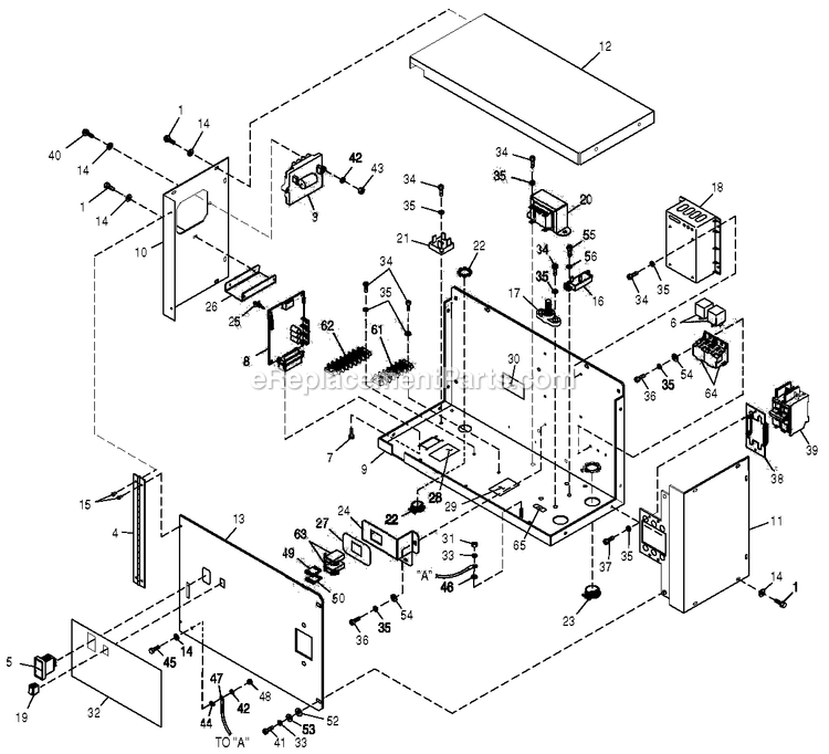 Generac 0050400 (3982675 - 3989696)(2004) Obs 2.5l Hsb Guardian Elite -09-21 Generator - Liquid Cooled Control Panel Diagram