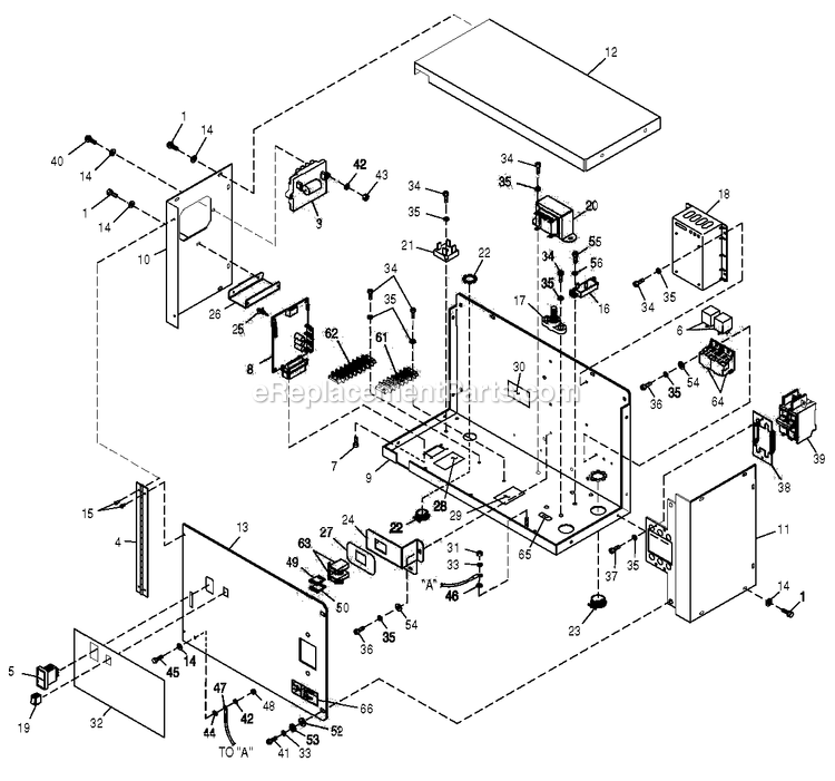 Generac 0050402 (4059474 - 4208341)(2014) Obs Hsb 25kw Guardian Elite -11-24 Generator - Liquid Cooled Control Panel Diagram