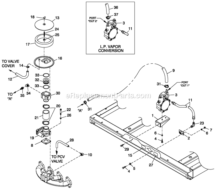 Generac 0050480 (3990831 - 3990832)(2014) 2.5l G3 15kw Stl Sae  -11-24 Generator - Liquid Cooled Ev Ng Fuel 2.5l G3 Bosch 32 Diagram