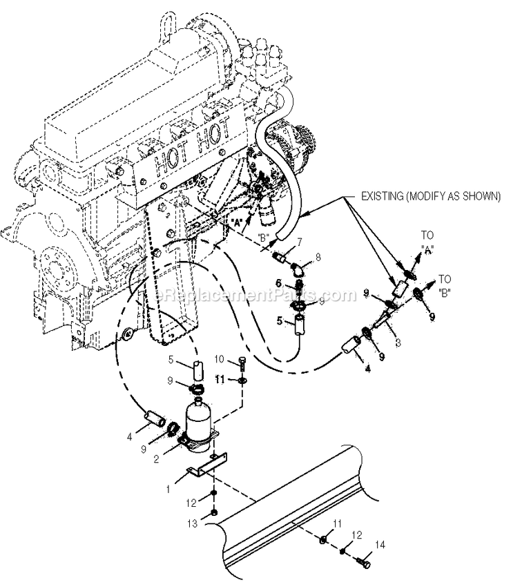 Generac 0050480 (3990831 - 3990832)(2014) 2.5l G3 15kw Stl Sae  -11-24 Generator - Liquid Cooled Block Heater Diagram