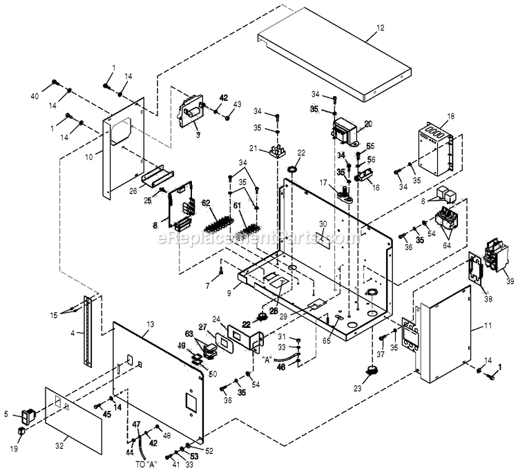 Generac 0050480 (3990831 - 3990832)(2014) 2.5l G3 15kw Stl Sae  -11-24 Generator - Liquid Cooled Control Panel Diagram