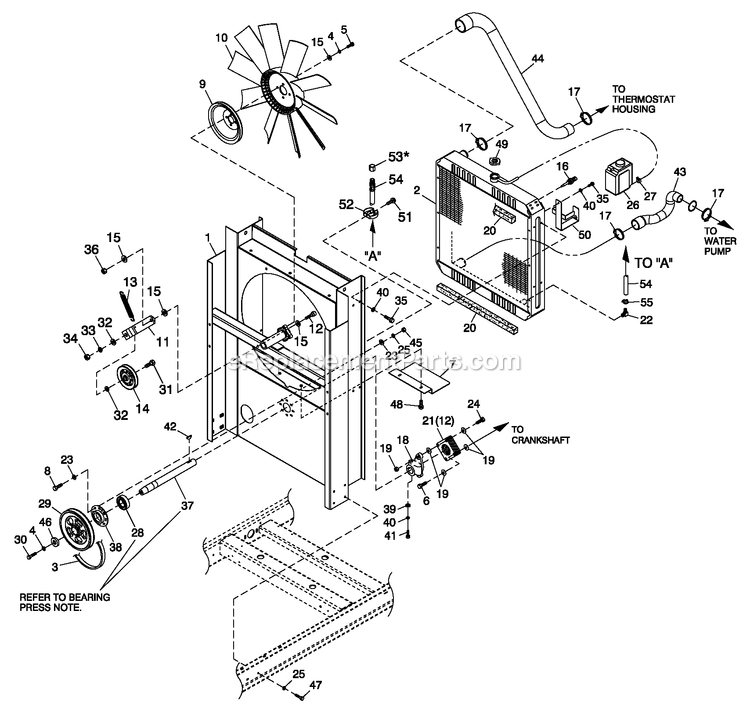 Generac 0052620 (4362178 - 4402530)(2006) 45kw 2.4 240 1p Al Quiet Srce -05-04 Generator - Liquid Cooled Ev Cool Pkg 2.4l C2 Diagram