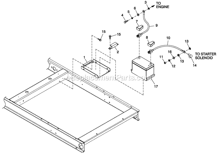 Generac 0053402 (5383192)(2009) 45kw 2.4 240 1p St Guardian Em -04-09 Generator - Liquid Cooled Battery 2.4l Cpl Diagram