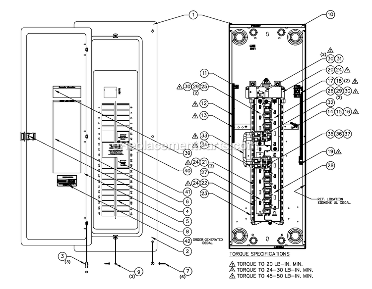 Generac 0054532 (7013119)(2012) Genready Multi-Bkr Pb Nema 3r -03-14 Generator Av Genready Multi-Bkr Pb Nema1 Diagram