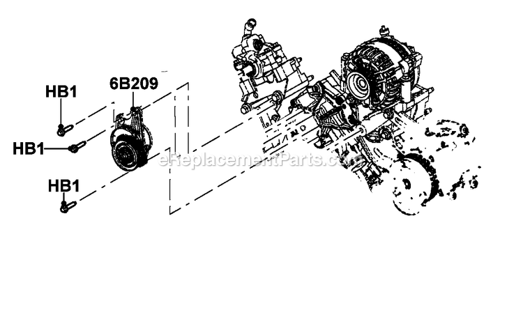 Generac 0054850 (4907V25589)(2007) 35kw 4.2 120/240 1p Ng Al Bry -11-29 Generator - Liquid Cooled 4.2l Gas Engine Fead Diagram
