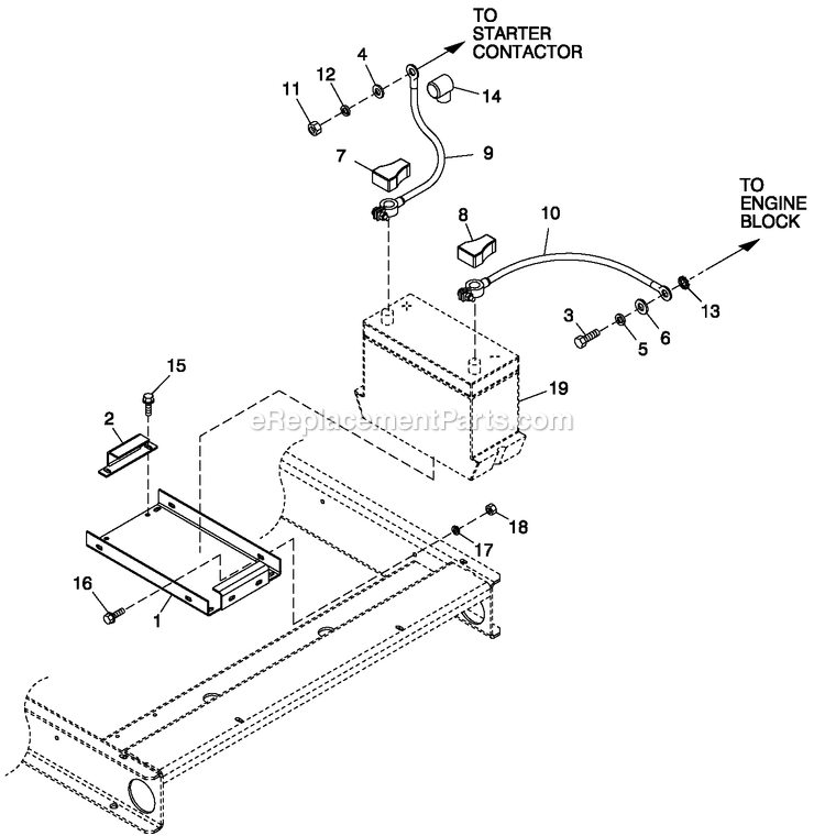 Generac 0055990 (5111202 - 5223746)(2008) Obs 48kw 4.2 240 1p Ng Al -11-25 Generator - Liquid Cooled Battery Accessories Diagram